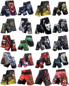 MMA Training Gear Hommes Grappling Shorts BJJ No Gi Muay Thai Gymwear Workout Fit Durable jiu jitsu kimono - Product Image 4