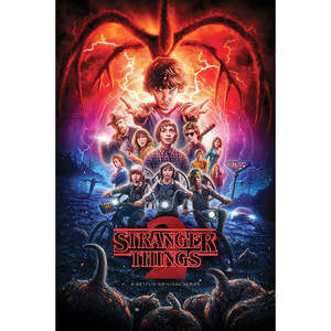 Juego de 3 Pósters de Estilo Moderno de Stranger Things para Decoración de Pared - Product Image 1
