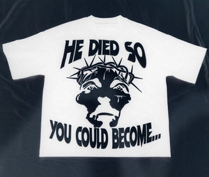 T-shirts personnalisés à imprimé bouffant lourd Vintage 100% coton Boxy coupe courte T-shirts graphiques de grande taille personnalisés pour hommes - Product Image 5