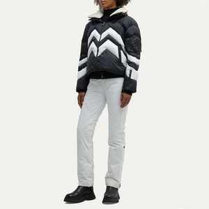 Diseños únicos en relieve de impresión señoras chaqueta acolchada chaquetas acolchadas para mujeres - Product Image 5
