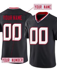 เสื้ออเมริกันฟุตบอลสไตล์วินเทจเสื้ออเมริกันแบบคลาสสิกเสื้ออเมริกันแบบดั้งเดิมออกแบบได้ตามที่ต้องการ - Product Image 2