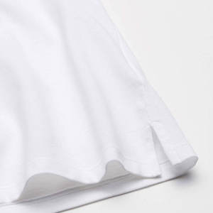 Camiseta de polo informal transpirable para mujer en tela suave Suministro a granel Característica comprimida disponible en colores lisos sólidos - Product Image 5