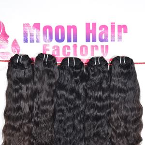 Prix de gros Produit original Cheveux humains bruts naturels de temple indien en mèches ondulées, doux et soyeux, à vendre par Export - Product Image 2