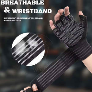 Gants de sport en cuir respirant pour la musculation et l'entraînement - META WEAR Unisexe - Product Image 5