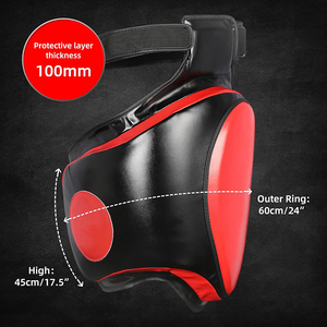 Muay Thái Miếng Đệm Đùi Kickboxing Chân Bảo Vệ Kick Pad Võ Thuật Đào Tạo Taekwondo sparring Bánh Đùi Bảo Vệ Miếng Đệm Dành Cho Người Lớn - Product Image 2