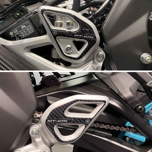 Protezioni per Tallone Moto 3D su Misura, Adesivo Tank Pad per Yamaha MT-125 2020-2025, Compatibile con Logo e Decorazioni - Product Image 5