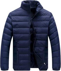 Veste respirante tricotée d'hiver pour hommes, nouvelle mode, grande taille, à capuche décontractée en fourrure de mouton, fermeture à glissière, motif imprimé - Product Image 1