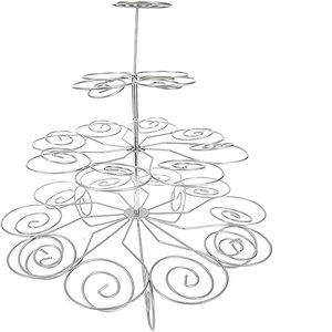 Support de Cupcake décoratif rond à 3 couches, conçu par vous-même, pour les fêtes d'anniversaire, de mariage - Product Image 3