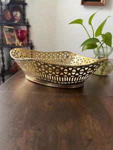 Bol à fruits royaux Finition antique Designer Fruit Servant des collations Bol en métal à prix abordable - Product Image 4