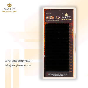 Macy ขนตามิงค์แบบแยกชิ้น,ส่วนต่อขนตา Shinny สำหรับต่อขนตาทำมือเกาหลี - Product Image 1