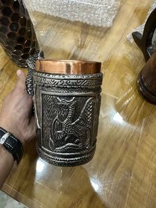 Custom Made Hand Carved Cast Iron <b>Mugs</b> <b>Vintage</b> Hand Grip Silk Screen Printed Durable Engraving Elevate Promotional Drinkware - Product Image 6