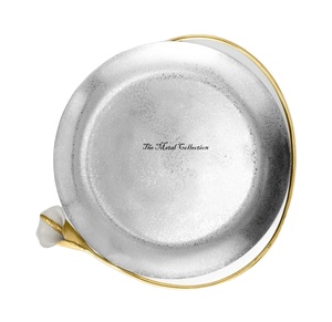 Stylish <b>Bowl</b> with Handle for Home Hotel & Restaurant Silver Color Modern Design <b>Stainless</b> <b>Steel</b> <b>Bowl</b> with Handle Model Serving - Product Image 3