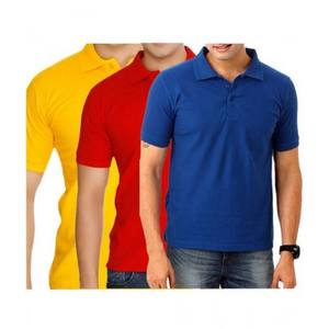 Derniers vêtements respirants à manches élastiques pour hommes Polo en coton spandex Nouveaux polos et chemises de golf Slim Fit Plain T Shirts pour hommes - Product Image 5