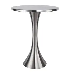 Mesa de consola central más vendida de buena calidad Mesa de centro de metal nueva de aluminio de la India Muebles de diseño elegante a la venta