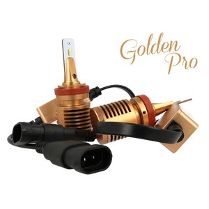 Completo Led Canbus Kit Golden Pro H8 H11 H9 25W 12V 4000 lm Super sottile facile da installare ventola di raffreddamento-auto e moto/ - Product Image 4