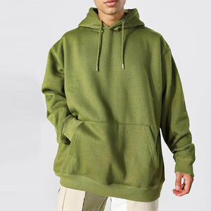 Sweat à capuche en molleton pour hommes 2025 Nouvel arrivage Impression de logo personnalisé Poids léger surdimensionné de haute qualité - Product Image 1