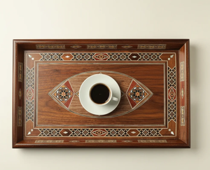 ถาดเสิร์ฟไม้เนื้อแข็งธรรมชาติคุณภาพสูง เป็นมิตรกับสิ่งแวดล้อม ดีไซน์ทันสมัย หรูหรา พร้อมหูจับ สำหรับห้องครัว ร้านอาหาร ตกแต่งบ้าน ราคาประหยัด - Product Image 2