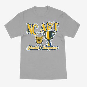 T-shirt unisexe respirant grande taille en coton premium avec logo frontal et manches courtes pour le championnat A&T – Style universitaire - Product Image 2