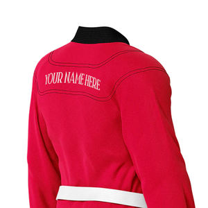 Kimono de jiu-jitsu brésilien en coton pré-rétréci à armure perlée 400 g/m² avec logo brodé, vente en gros d'usine d'arts martiaux - Product Image 5