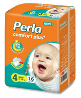Pañales Desechables para Bebé PERLA de Alta Calidad, Tipo Pantalón, Suaves, Talla XXXL, con SAP Japonés, Tela No Tejida, Anti-Fugas