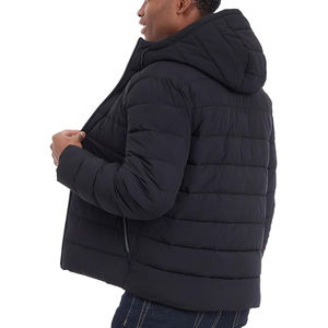 เสื้อแจ็คเก็ตขนเป็ดมีฮู้ดของผู้ชายเสื้อแจ็คเก็ตขนเป็ดมีฮู้ดกันน้ำระบายอากาศได้ดีสำหรับแบรนด์2025ออกแบบได้ตามต้องการ - Product Image 4