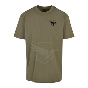 Camiseta con impresión de logotipo personalizado Camisetas de gran tamaño de alta calidad Precio al por mayor Camiseta de gran tamaño hecha en Pakistán - Product Image 1