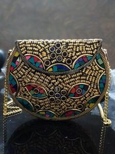 ในสีขาวและหินสีอื่นๆเงื้อมมือโมเสกโลหะทองเหลืองคงที่ในรูปแบบที่หลากหลายสำหรับขายโดยร้านเครื่องประดับแฟชั่น - Product Image 3