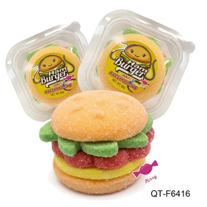 Bonbons gélifiés fruités en forme de cube de 50g, emballés individuellement, <span class=keywords><strong>halal</strong></span>, doux, dans un sac coloré, pour cadeau d'enfant, vente en gros - Product Image 1