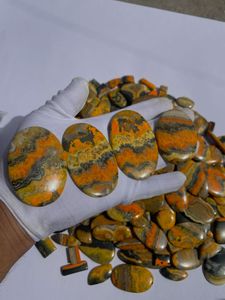 Stunning Yellow Natural Hand <b>Bumble</b> <b>Bee</b> Cabochons Polished Gemstone for Jewellery Home Decor and Gift Making - Product Image 3