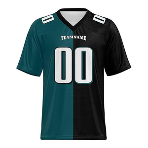 Camisetas de fútbol personalizadas para hombres y jóvenes, camisetas de práctica con nombre y número personalizados, estilo cosido/impreso OEM - Product Image 4
