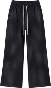 Survêtements d'hiver à logo personnalisé Survêtements en éponge française Survêtements unisexes en coton polaire épais et respirant pour hommes - Product Image 3