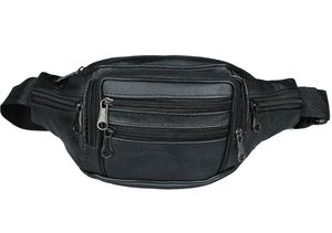 Mens Vintage Leather Bum Bag Waist Pack <b>Pouch</b> Outdoor Hiking Motorcycle <b>Work</b> Bag - Product Image 5