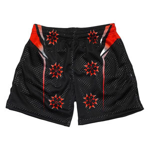 Hot Sale Unisex Custom Mesh <b>Shorts</b> High Quality for Wholesale at <b>Cheap</b> Prices Solid Pattern Nonwoven Weaving Method - Product Image 1
