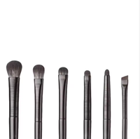 Set Kuas Makeup Vegan Profesional Logo Kustom Kuas Eyeshadow Blending Kuas Eyeliner Crease Kuas Alis Kuas Foundation Concealer Untuk Tubuh