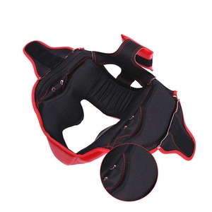 Protector de cabeza de boxeo de diseño personalizado de calidad superior Patrón de cara de cuero Premium Hecho en stock Material de PU de la mejor calidad - Product Image 4
