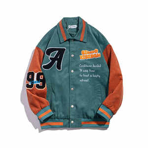 Chaqueta personalizada Melton Wool High Street Varsity Letterman para hombre impermeable antibacteriano OEM proveedor mayorista - Product Image 5