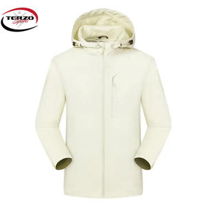 <b>Men's</b> High Street Style Breathable Windbreaker <b>Jacket</b> Customizable Solid Color Waterproof <b>for</b> Outdoor Use - Product Image 4