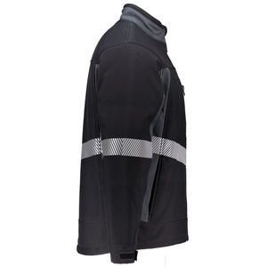 Elegante chaqueta Softshell para hombre con diseño OEM de tela transpirable de lona impermeable a prueba de viento - Product Image 5