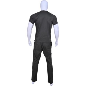 Uniforme Médico Personalizado OEM de Manga Corta para Enfermeras, Uniforme Quirúrgico Delgado y Elegante para Mujeres - Product Image 5