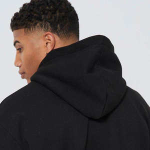 Sweats à capuche en coton personnalisables 460 GSM Sweatshirts lourds Prix d'usine Sweatshirts doux et chauds pour hommes et femmes - Product Image 2