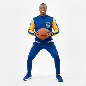 Survêtement d'équipe de basketball unisexe personnalisé avec nom et logos d'équipe brodés, design léger en appliqué - Product Image 5