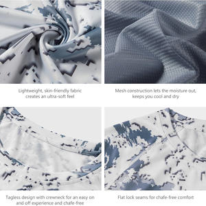 Camiseta de Protección Solar UPF50+ Transpirable, de Secado Rápido y Ecológica, con Camuflaje Premium, para Caza, Venta al Por Mayor - Product Image 5