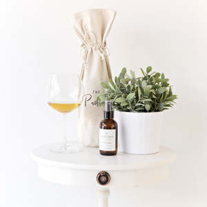 Sac à vin en toile personnalisé avec nom de famille pour offrir en cadeau - Product Image 3