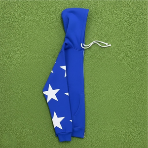 Sudadera con Capucha Deportiva de Hip Hop con Estampado Digital, Diseño Vintage de Moda Urbana, 100% Algodón, Bordado en Blanco, de Alta Calidad - Product Image 3