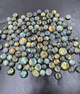 อัญมณีหลวมคุณภาพสูงอัญมณีธรรมชาติ Cabochon กลมเรียบหลายขนาดฉูดฉาดสำหรับการทำเครื่องประดับขายส่งมาก - Product Image 2