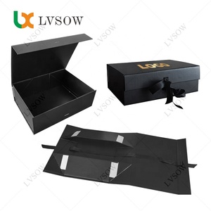 Boxes Luxury Bridesmaid Folding Custom Kraft Boxes Wedding White Shipping Printed Logo Handle Hair Packaging Mailer Box