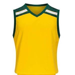 Uniforme de Baloncesto Transpirable de Alta Calidad, Diseños Personalizados, 100% Poliéster, Sin Mangas, Venta al Por Mayor - Product Image 2