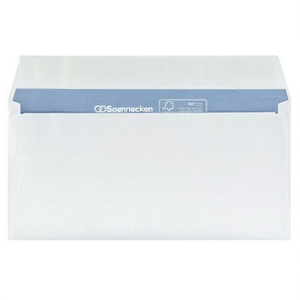 Sobres Largos Premium DIN Soennecken 220 x 110 mm, 100 g/m², Papel Blanco Autoadhesivo, 200 Unidades por Paquete - Product Image 2