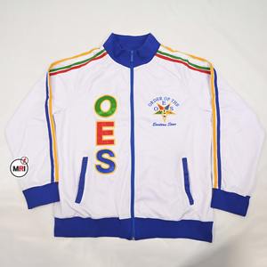 2023 sur mesure hommes Satin Varsity Bomber Jacket vestes de Baseball en gros avec broderie d'impression par sublimation Master Mason - Product Image 1