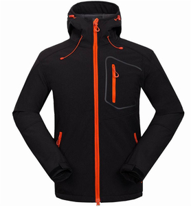 Chaqueta Softshell para exteriores para hombre, cortavientos elegante con patrón, nueva condición, ropa deportiva de lona, venta al por mayor para invierno - Product Image 3